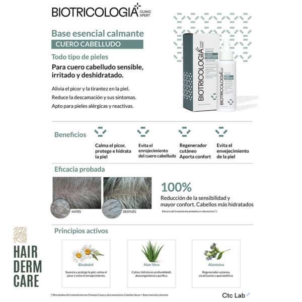Loción anticaída cabello Biotricologia 50ml/100ml - Imagen 4