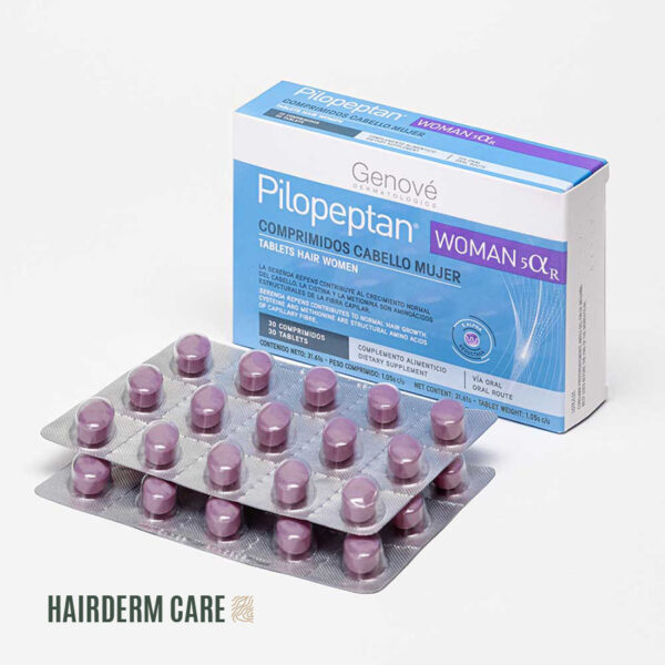 Tratamiento caida pelo mujer; Pilopeptan, 60 capsulas - Imagen 4