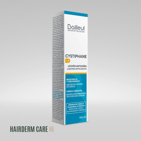 envase loción para la caída del cabello cystiphane100ml