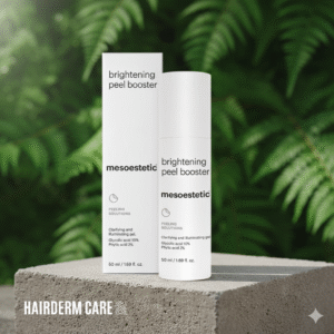 Gel exfoliante avanzado con ácido glicólico y fítico para tratar hiperpigmentación y unificar el tono de piel naturalmente.