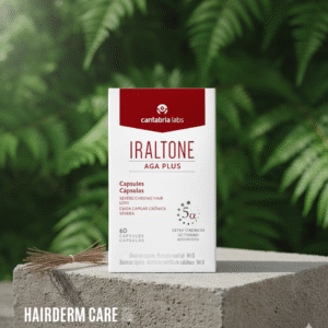 Vitamina para el pelo con ingredientes activos que fortalecen y aumentan la densidad capilar naturalmente.