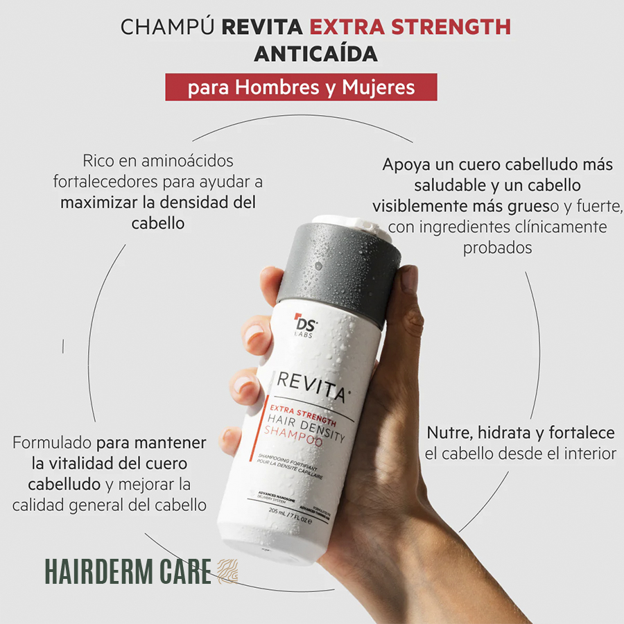 Champu contra la caída capilar, hombres y mujeres