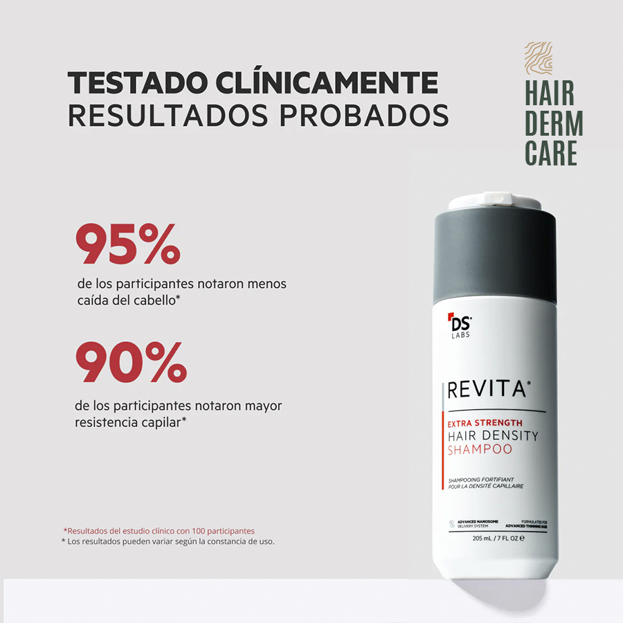 Champu contra la caída capilar, resultados probados